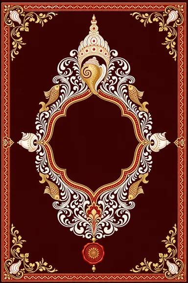 Bengali Alpona — Bengali invitation card design