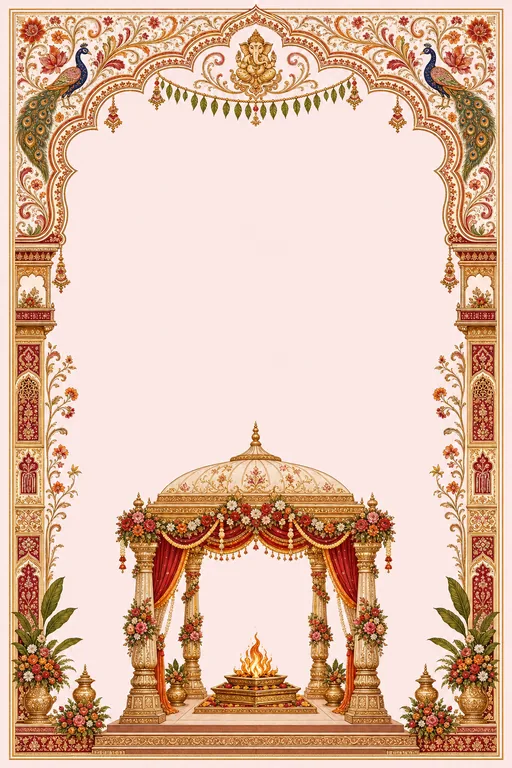 Vivah — Marwari Haveli Wedding Suite — invitation page