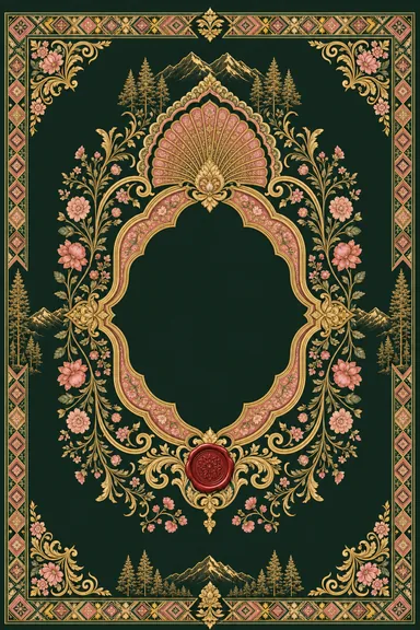 Reception — Himachal Kangra-Pahari Wedding Suite — Reception card design