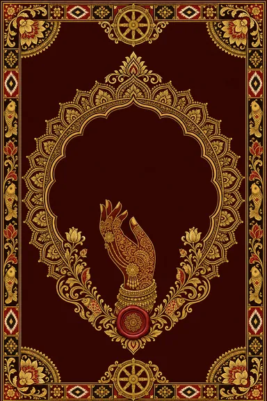 Odisha Pattachitra — Pattachitra Wedding invitation card design