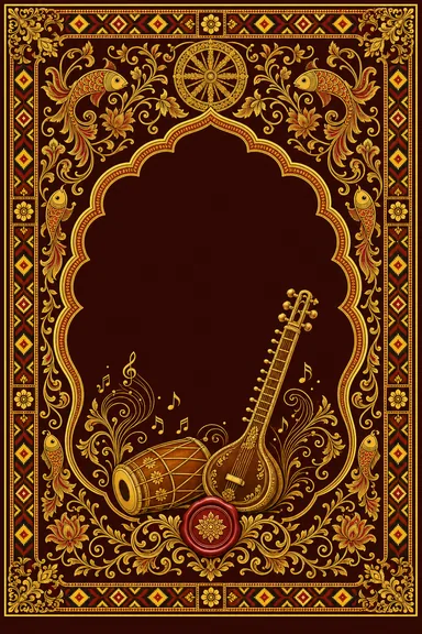 Odisha Pattachitra — Pattachitra Wedding invitation card design
