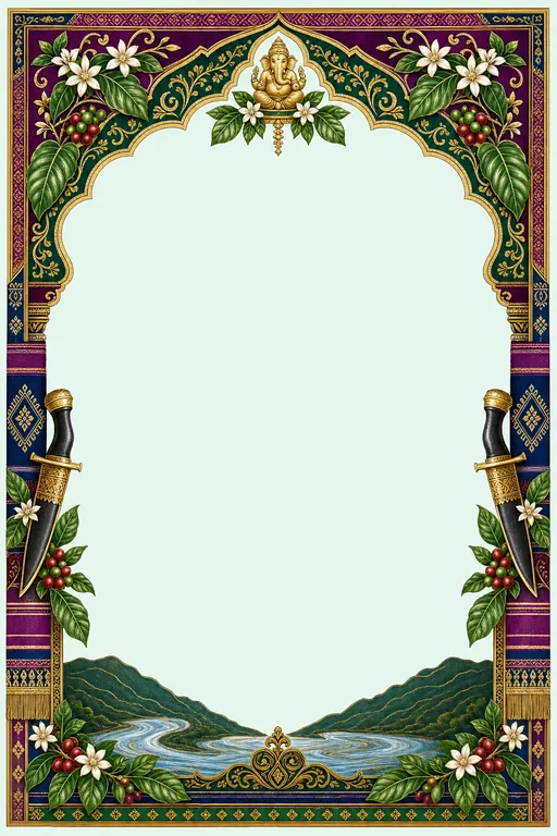 Murta — Coorg Kodava Wedding Suite — invitation page