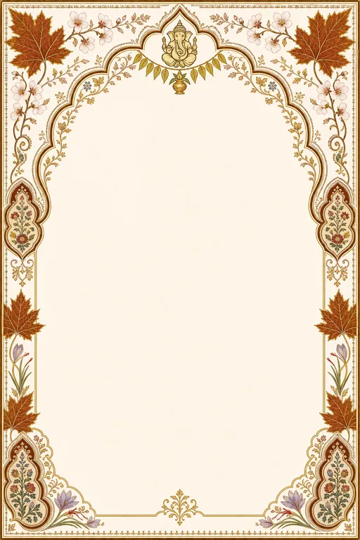Lagan (Devgon) — Kashmiri Pandit Wedding Suite — invitation page