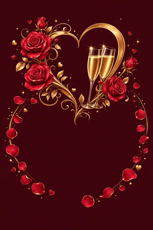 Birthday — For My Love — Modern Birthday invitation card design from Ayozan