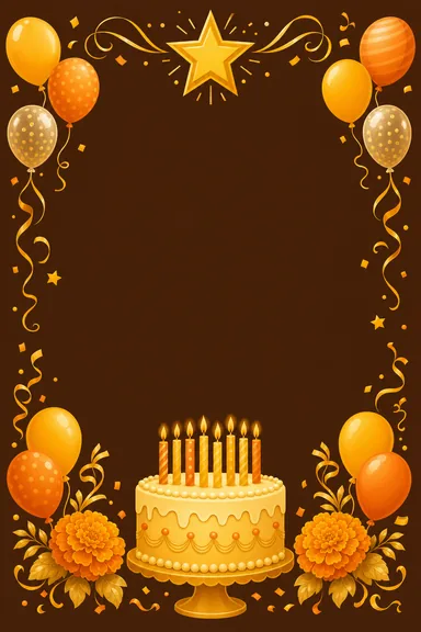 Happy Birthday — Marigold — Birthday design