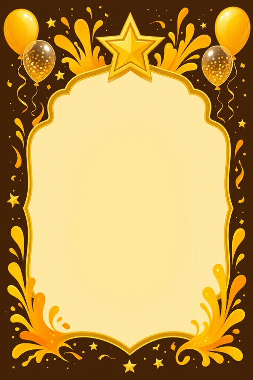 Colour Day — Marigold — Traditional Colour Day invitation card design from Ayozan