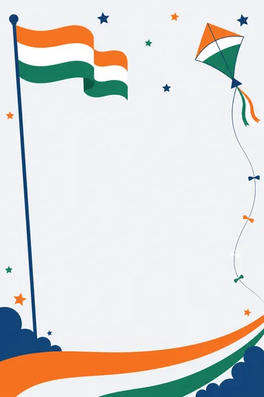 Independence Day — Modern — Independence Day greeting card design