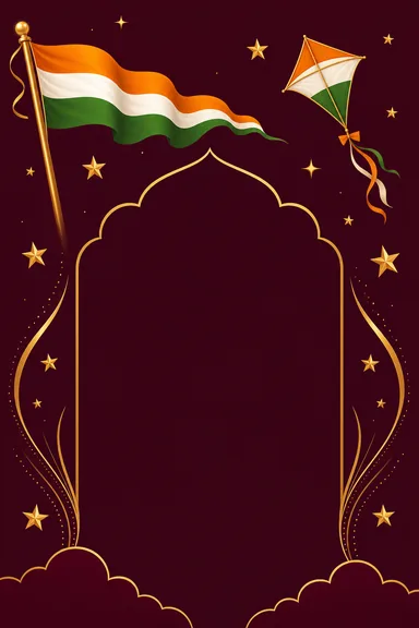 Independence Day — Royal — Independence Day greeting card design