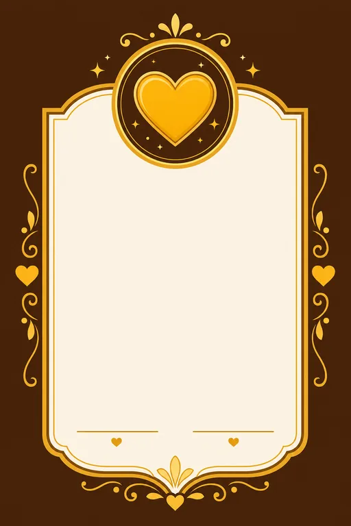 Kindness Award — Marigold — Traditional Kindness Award invitation card design from Ayozan