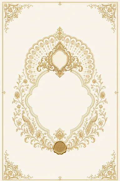 Reception — Haryana Bagh — Foil Wedding Suite — Reception card design