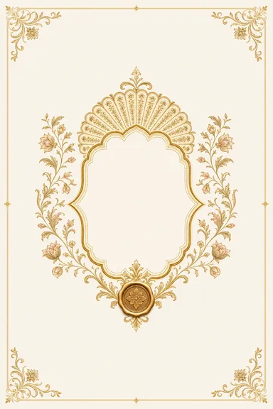 Reception — Himachal Kangra — Foil Wedding Suite — Reception card design