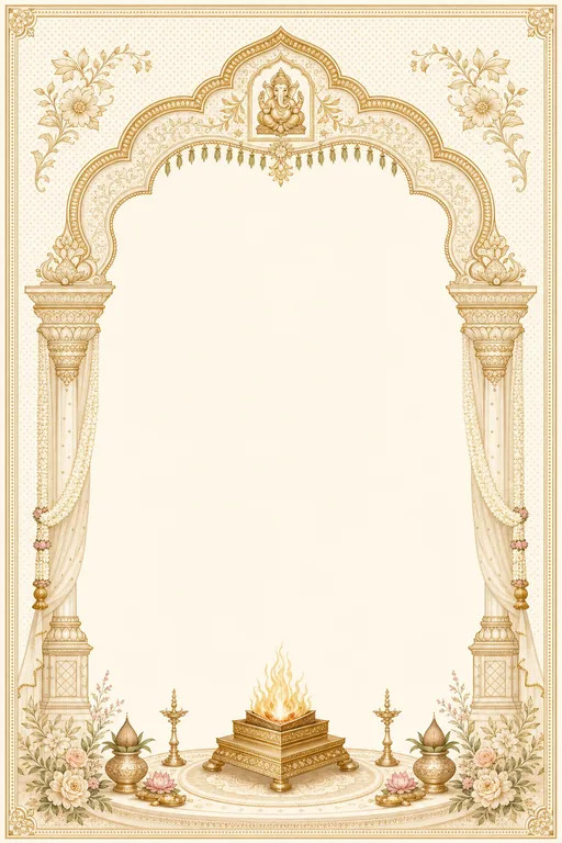 Vivah — Himachal Kangra — Foil Wedding Suite — invitation page