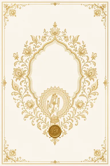 Mehndi — Jammu Dogra — Foil Wedding Suite — Mehndi card design
