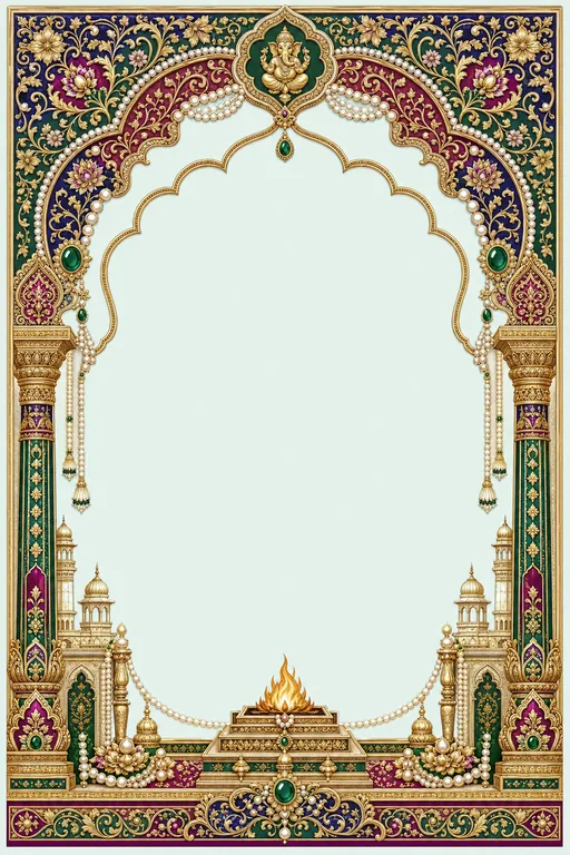 Shaadi (Vivah) — Hyderabadi Nizami Wedding Suite — invitation page