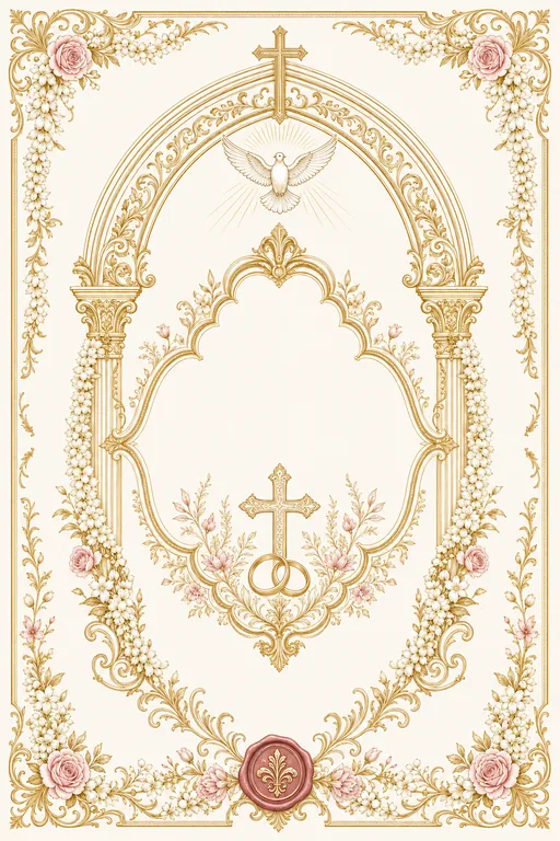 Wedding Ceremony — Tamil Christian — Wedding Wedding Suite — Tamil Christian Traditional Wedding Ceremony invitation card design from Ayozan