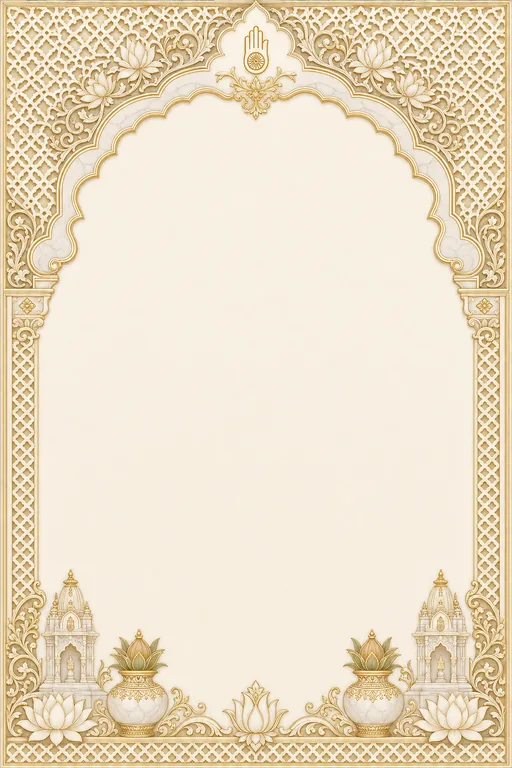 Engagement — Gujarati Jain — Vivah Wedding Suite — invitation page