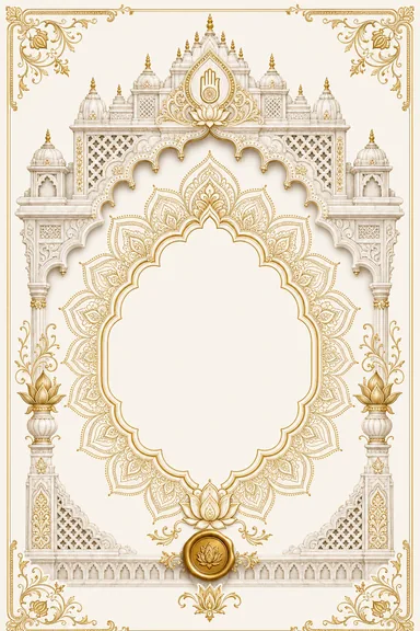 Rajasthani Jain — Vivah — Jain invitation card design