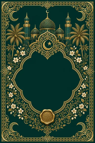 Kerala Mappila — Nikah — Muslim invitation card design