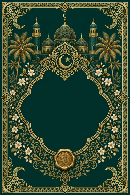 Nikah — Kerala Mappila — Nikah Wedding Suite — Malayalam Muslim Traditional Nikah invitation card design from Ayozan