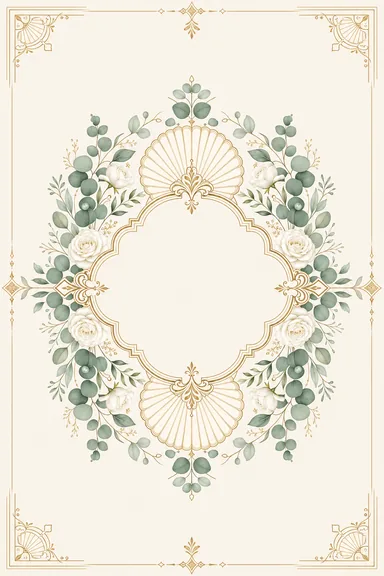 Reception — North Modern — Eucalyptus Fusion Wedding Suite — Reception card design