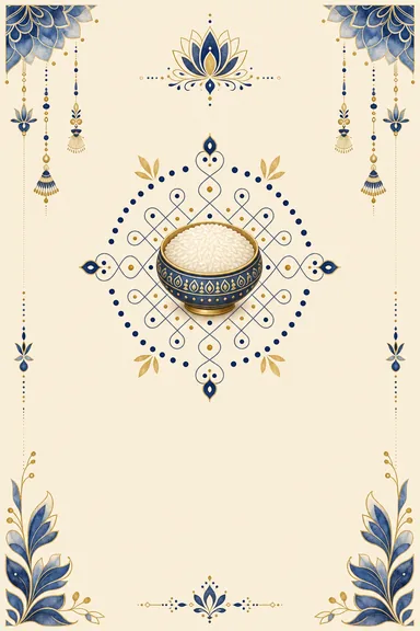 Annaprashan · Fusion — Annaprashan card design