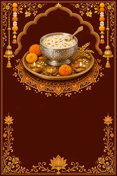 Annaprashan · Heritage — Annaprashan card design