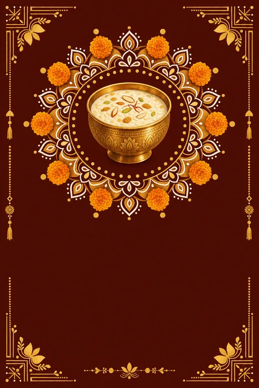 Mukhe Bhaat · Fusion — Bengali Hindu Botanical Annaprashan invitation card design from Ayozan