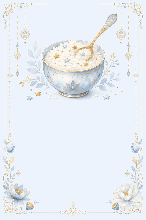 Mukhe Bhaat · Modern — Bengali Hindu Modern Annaprashan invitation card design from Ayozan