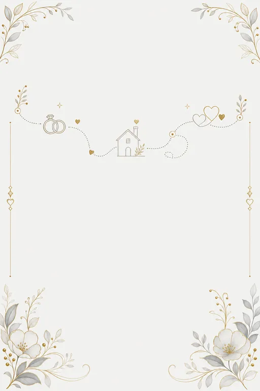 Our Story Anniversary · Modern — Modern Anniversary invitation card design from Ayozan