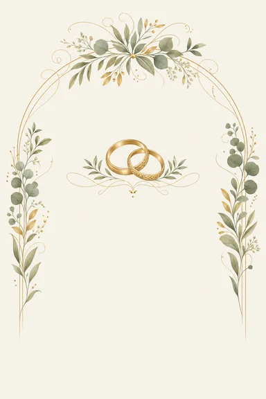 Vow Renewal · Modern — Anniversary card design
