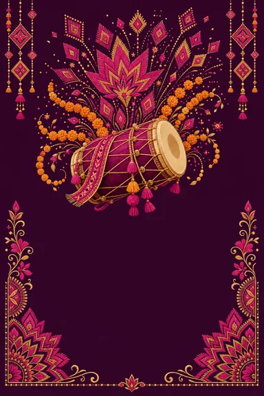 Baraat Swagat · Fusion — Baraat Welcome card design