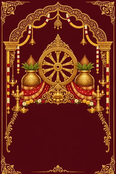 Bhima Ratha Shanti · Heritage — Birthday card design
