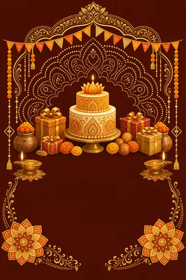 Gujarati Birthday · Heritage — Birthday card design