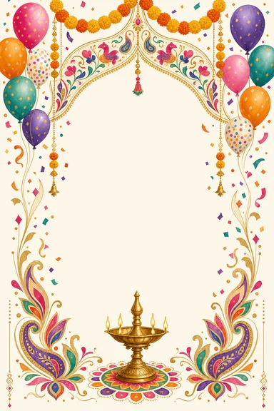 Marathi Birthday Fusion — Marathi invitation card design