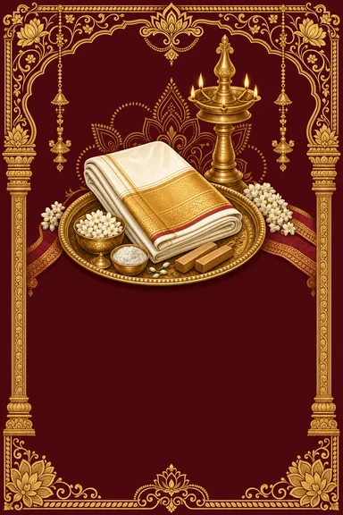 Dhoti Ceremony · Heritage — Dhoti Ceremony card design