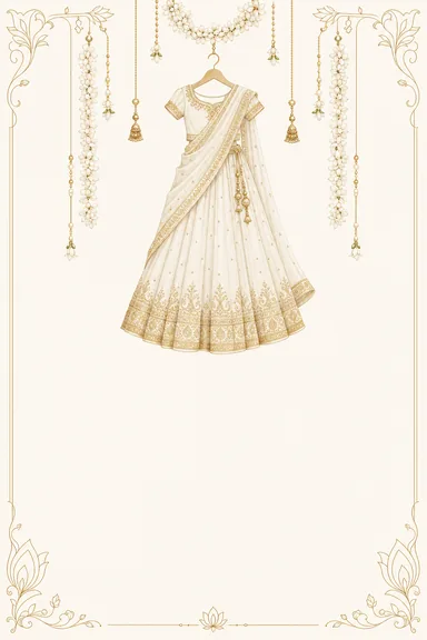 Langa Davani — Kannada invitation card design