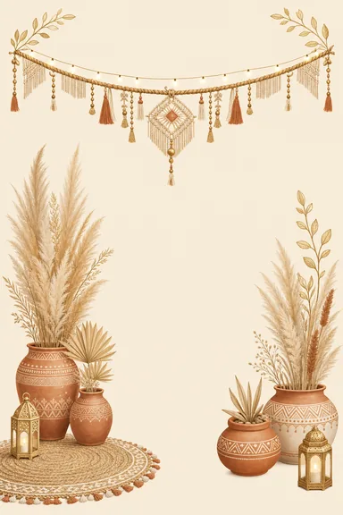 Housewarming Boho · Modern — Housewarming card design