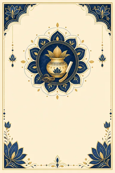 Mundan Sanskar · Fusion — Mundan Ceremony card design