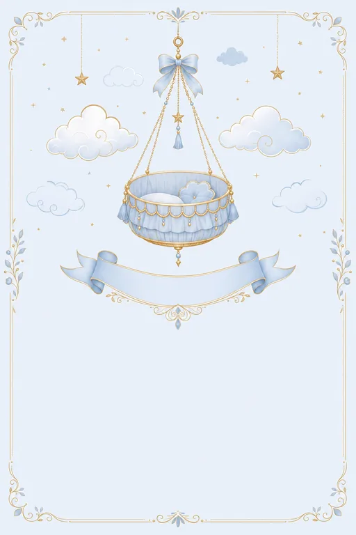 Thottil Ceremony · Modern — Tamil Hindu Modern Naming Ceremony invitation card design from Ayozan