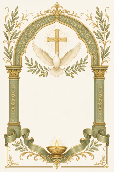 Business Blessing · Heritage — Shop Inauguration card design