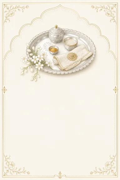 Tilakotsav · Modern — Tilak Ceremony card design