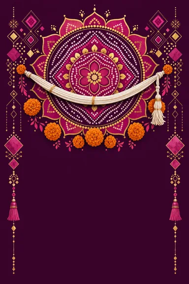 Janoi — Upanayanam invitation card design
