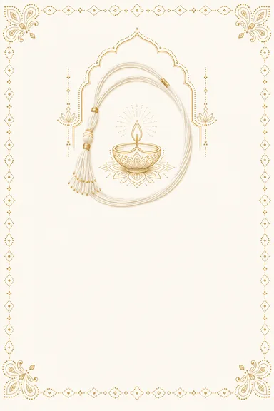 Janoi — Upanayanam invitation card design