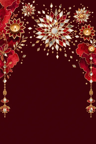 Mirror Mosaic · Fusion — Reception card design
