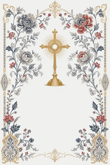 Madras Chintz — Christian Wedding invitation card design