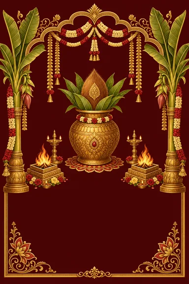 Shashti Kalash · Heritage — Milestone card design