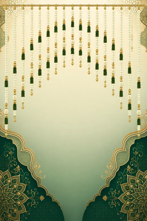 Nikah Emerald Gold — Living Invitation — invitation page