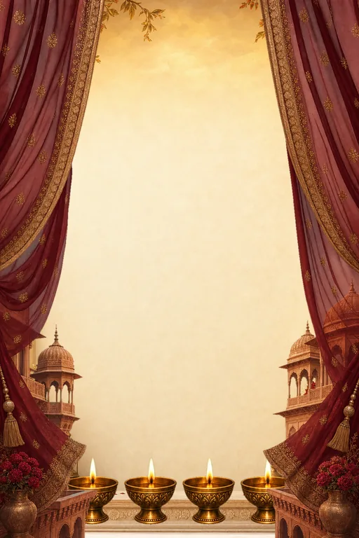 Royal Durbar Dusk — Living Invitation — invitation page
