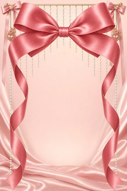 Coquette Bows — Living Invitation — Modern Birthday invitation card design from Ayozan