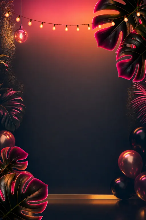 Neon Nights — Living Invitation — invitation page